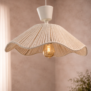 Lámpara colgante artesanal Joaquina ( 22 x 42 CM )