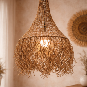 Lámpara colgante artesanal Marruecos ( 70 x 50 CM )