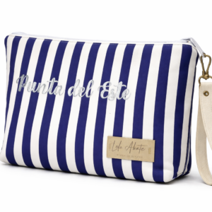 Neceser Punta del Este Rayado Azul