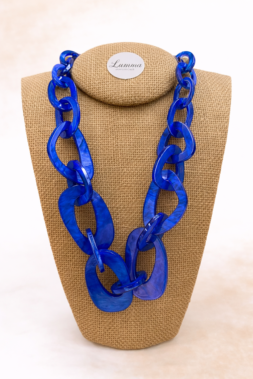 Collar De Resina Color Azul SISUPIERAS