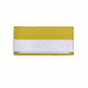 Monedero de Cuero Amarillo – Lola Bate