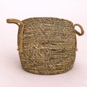 Cesto Fibras Naturales Grande ( 32 X 24 CM )