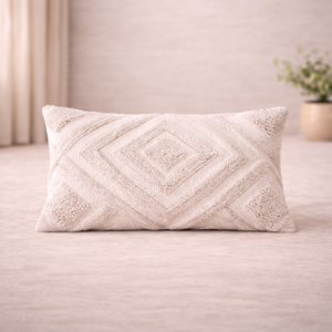 Almohadón Boho Texturizado “Calidez Natural” ( 50 X 30 CM )