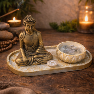 Set Ritual Buda & Sahumerio ( 22 CM )