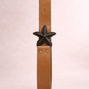 Cinto de Cuero diseño Estrella de Mar