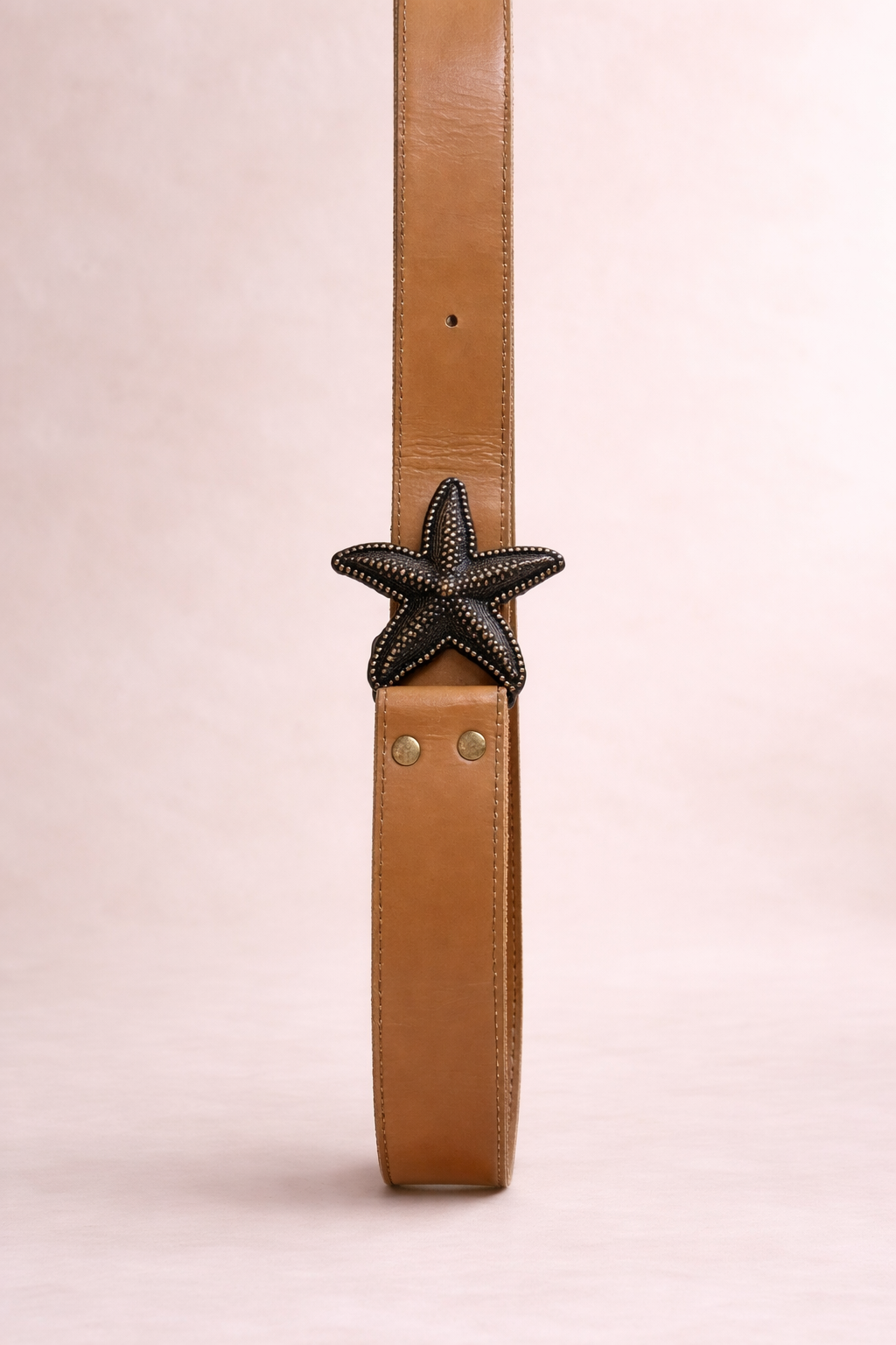 Cinto de Cuero diseño Estrella de Mar