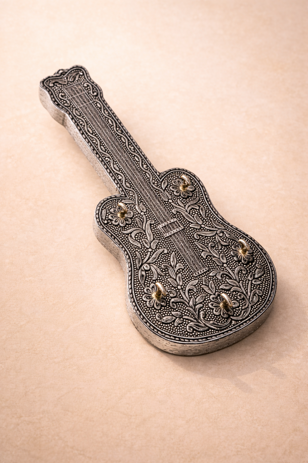 Llavero de Pared Guitarra Vintage ( 27 X 14 CM )