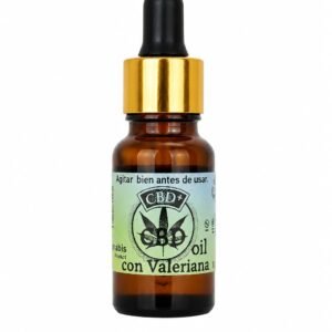 ACEITE DE CBD Y VALERIANA frasco gotero 10 ml